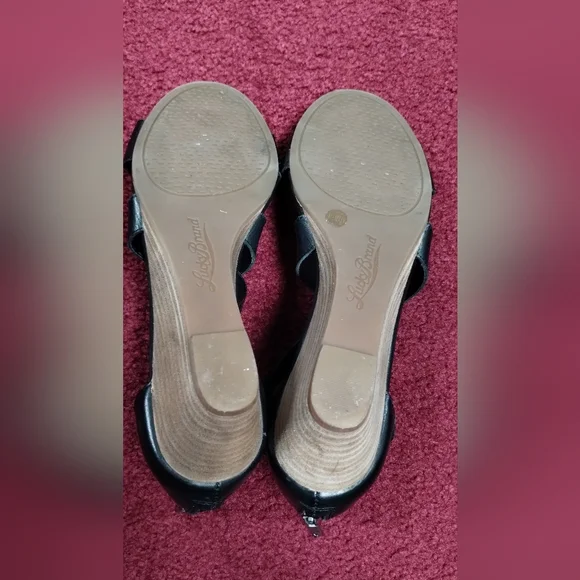 Lucky Brand Black Jenley Women's Sandals Size 8.5 - Picture 4 of 8